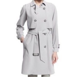 Armani Collezioni Cavalry Double Breasted Trenchcoat